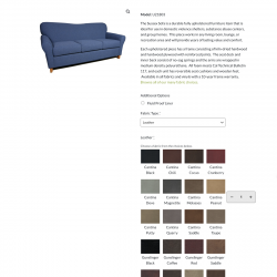 All A Board Website - Sussex Sofa page